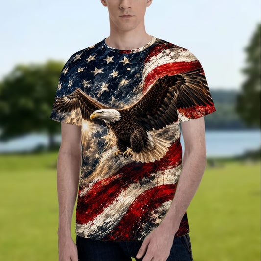 Patriotic, Men's Crew Neck TShirt