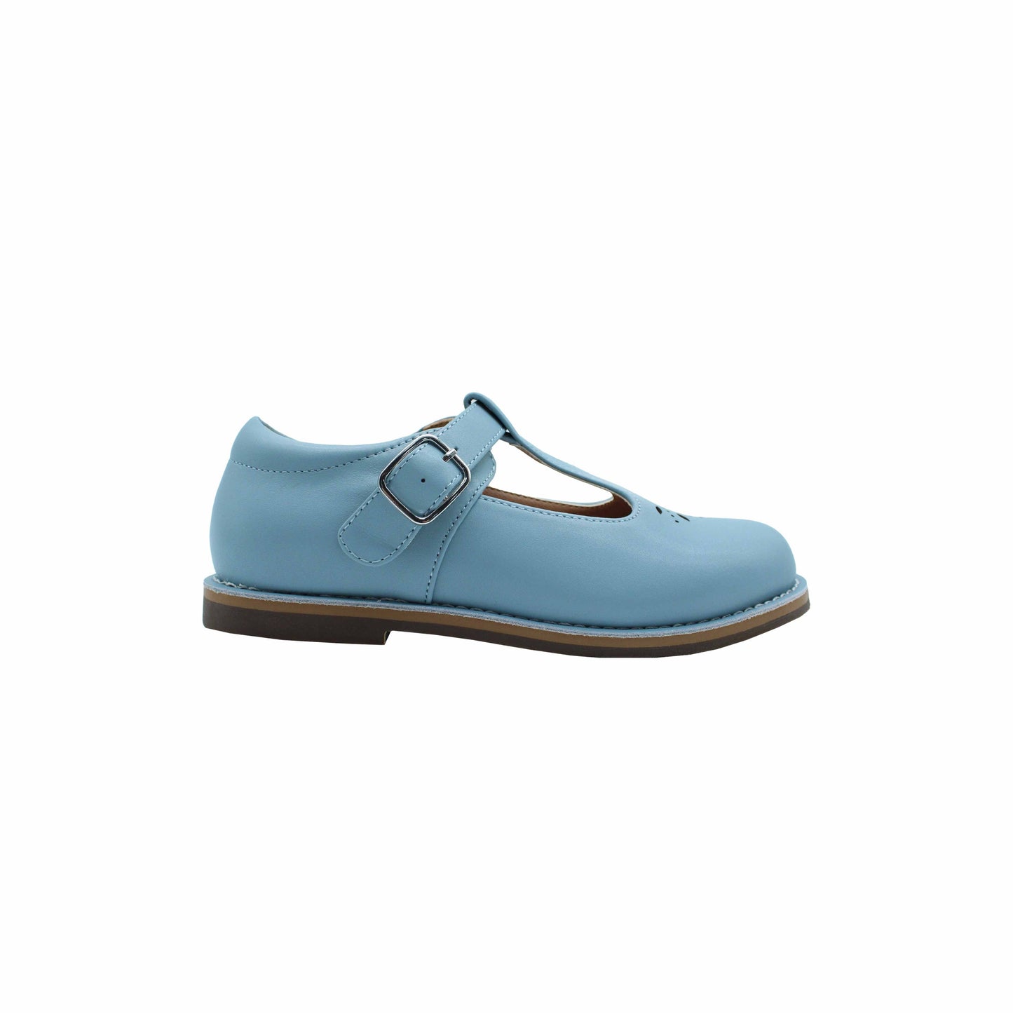 Dusty Blue Leather
