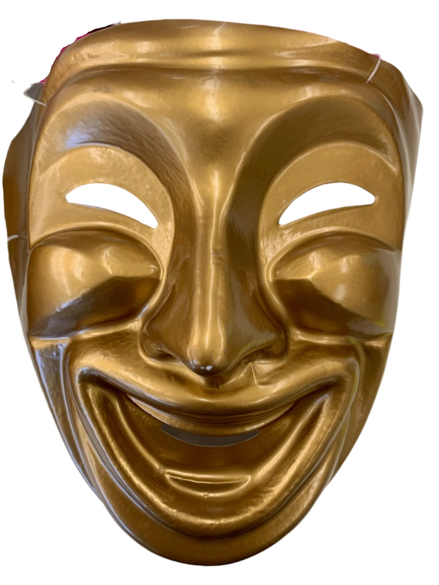 Gold Comedy Mask