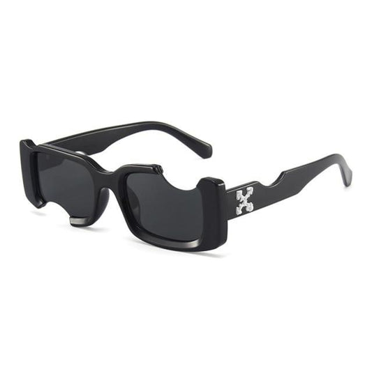 Women Sunglasses New Trending Vintage Rectangle Shape Sun Glasses In Decent Colors Black Pink Lenses Fashionable Luxury Design Sunglasses