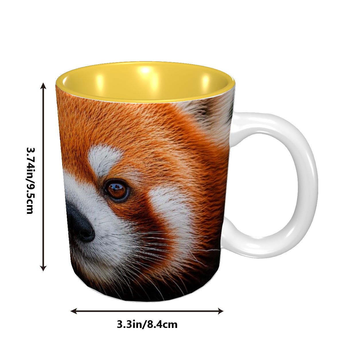 Red Panda, Ceramic Coffee Mugs (11oz)