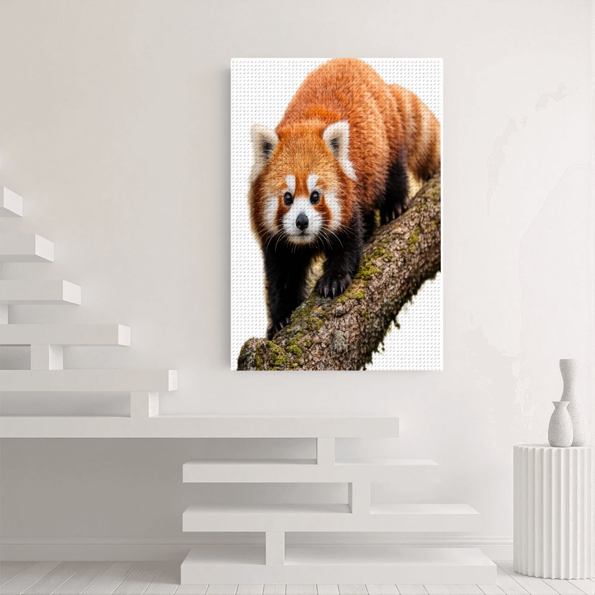 Red Panda DIY Diamond Painting with Frame