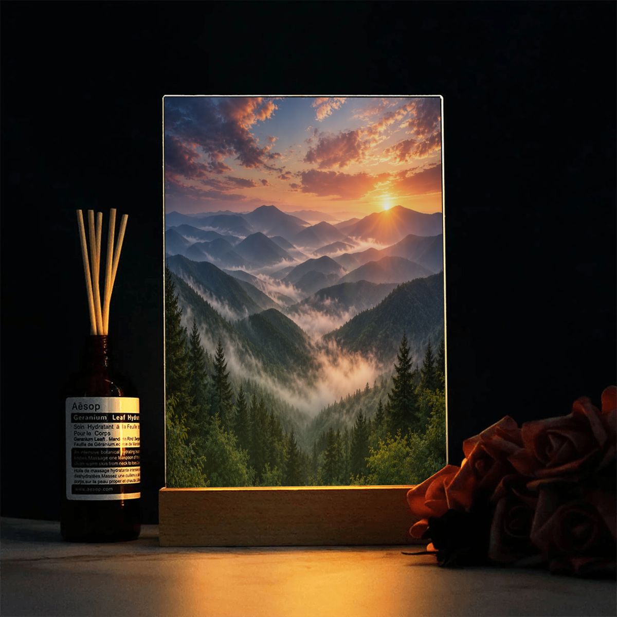 Smokey Moutains,  Night Light