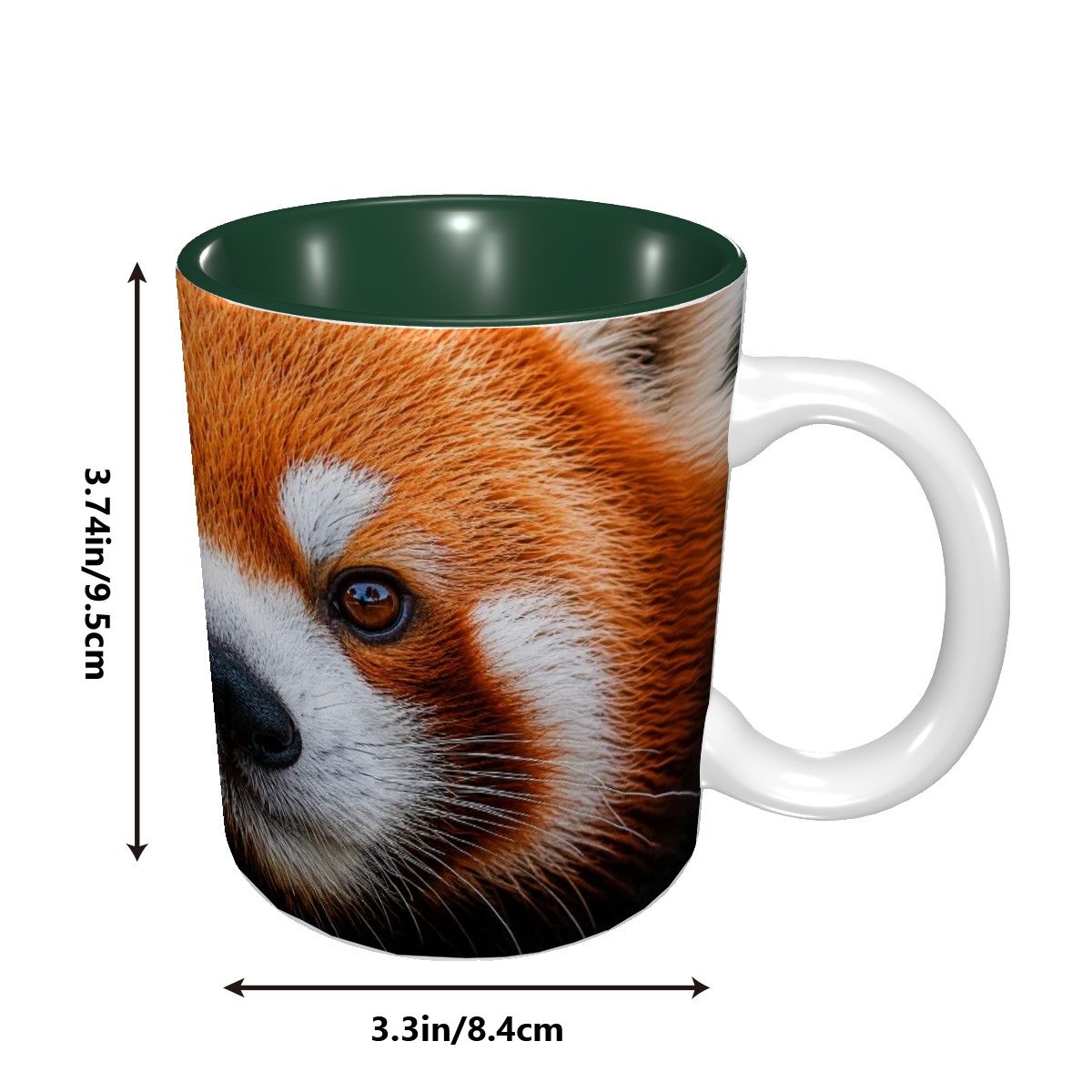 Red Panda, Ceramic Coffee Mugs (11oz)