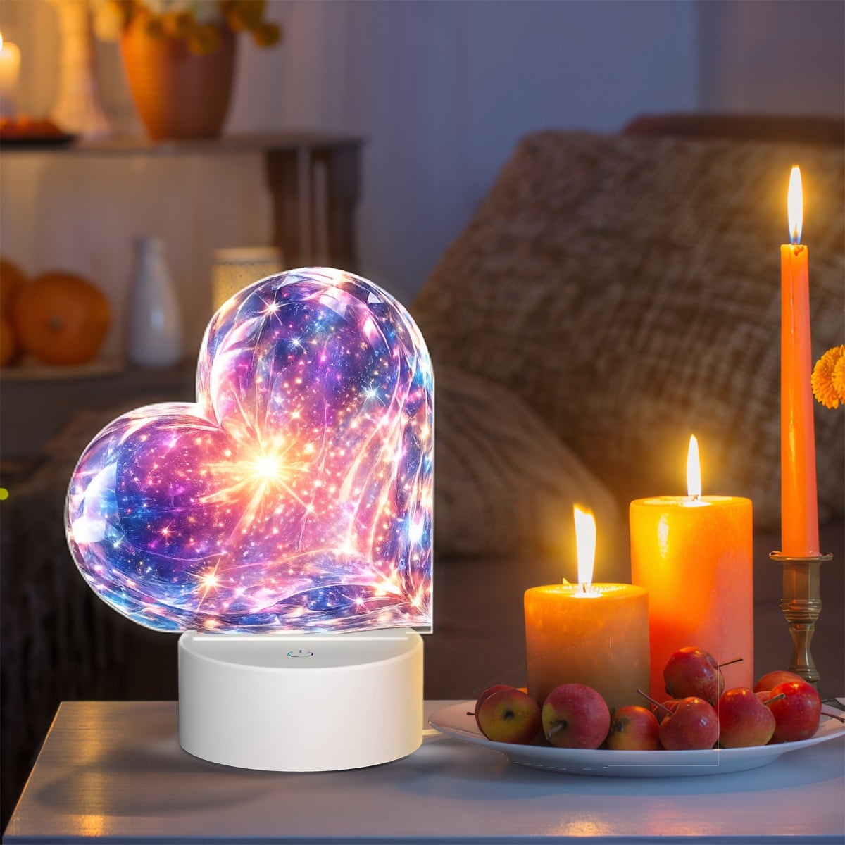 Heart Acrylic Night Light