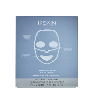 111SKIN Cryo De-Puffing Facial Mask Set Box