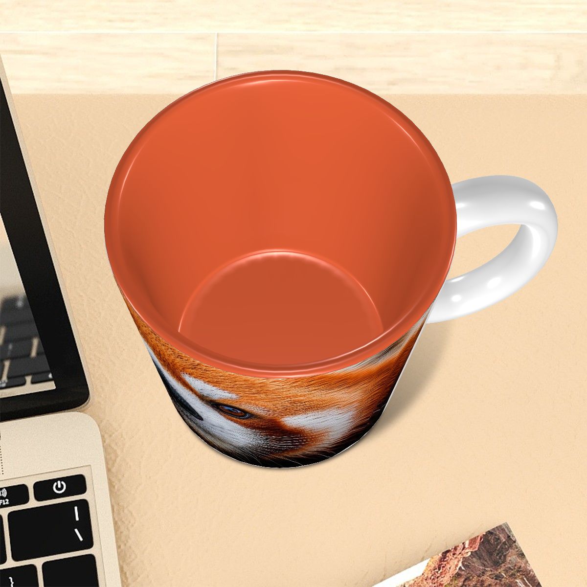 Red Panda, Ceramic Coffee Mugs (11oz)