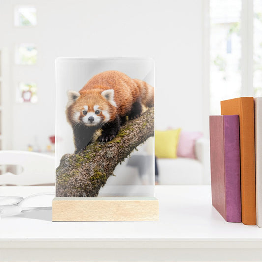 Red Panda, Acrylic Night Light