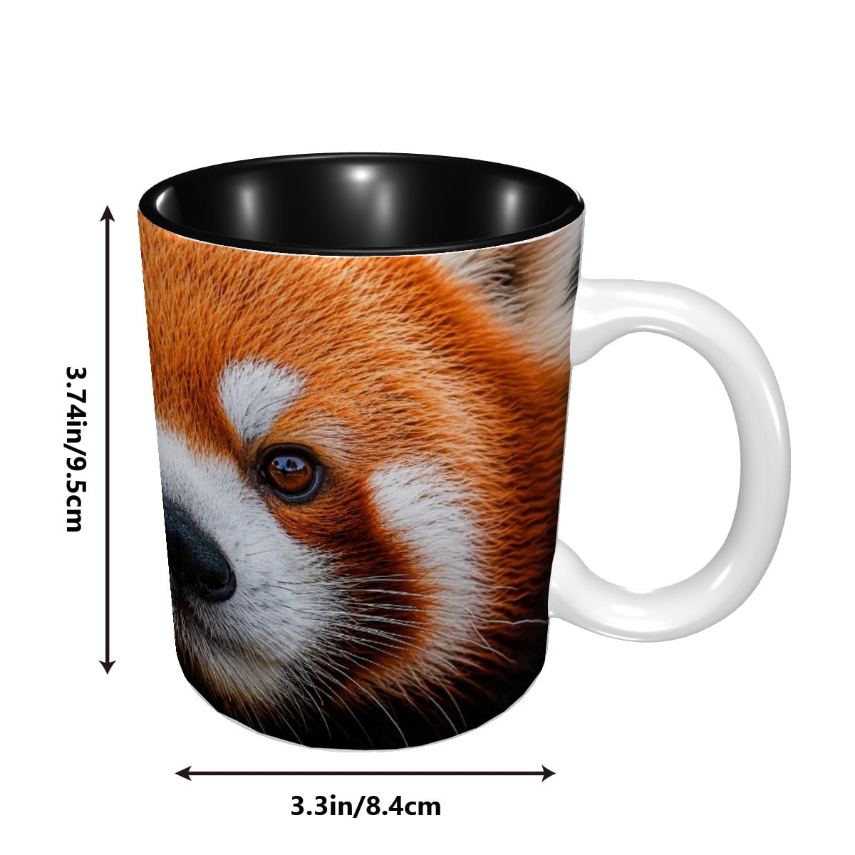 Red Panda, Ceramic Coffee Mugs (11oz)
