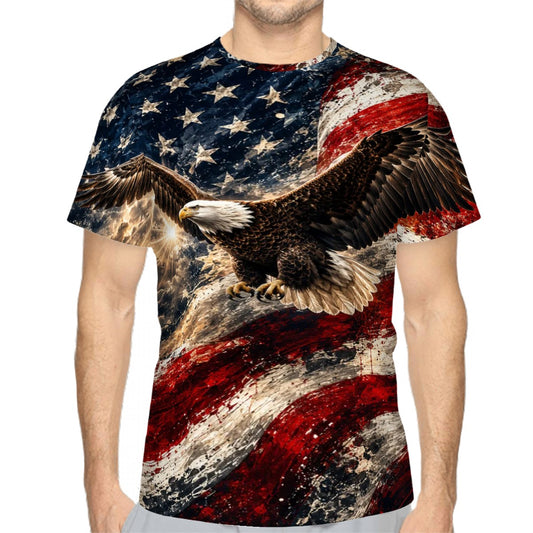 Patriotic, Men's Crew Neck TShirt