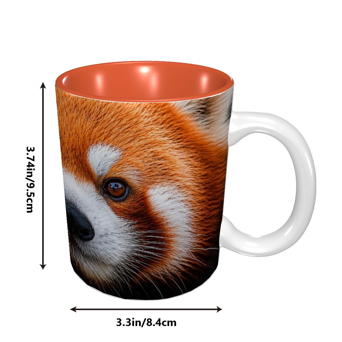 Red Panda, Ceramic Coffee Mugs (11oz)