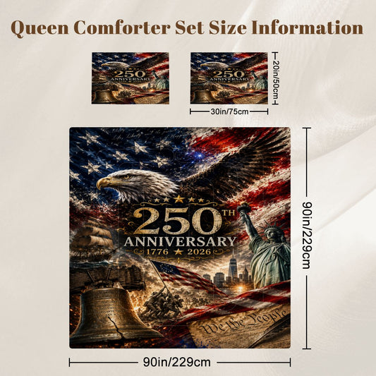 Patriotic, Queen Comforter Set