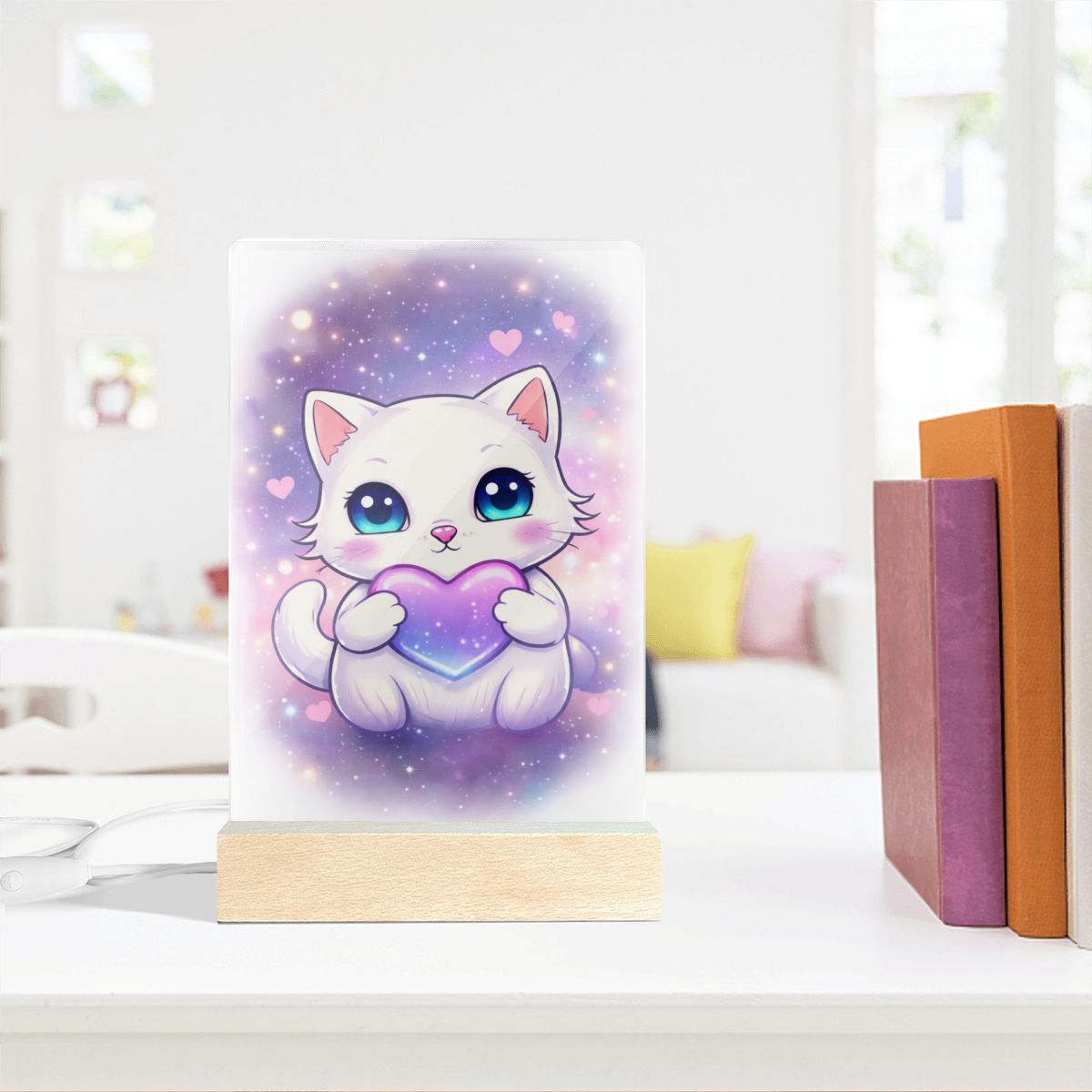 Kitten, Photo Night Light