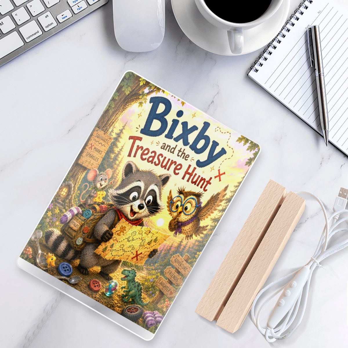 Bixby, Photo Night Light Acrylic