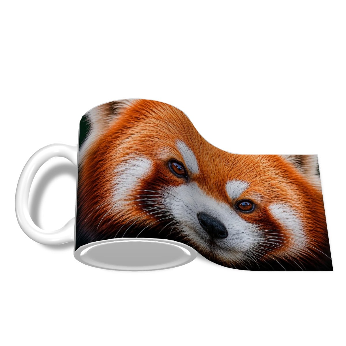 Red Panda, Ceramic Coffee Mugs (11oz)
