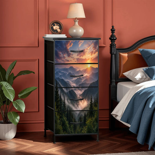 Smokey Mountains, 4Drawer Dresser (Made in USA)
