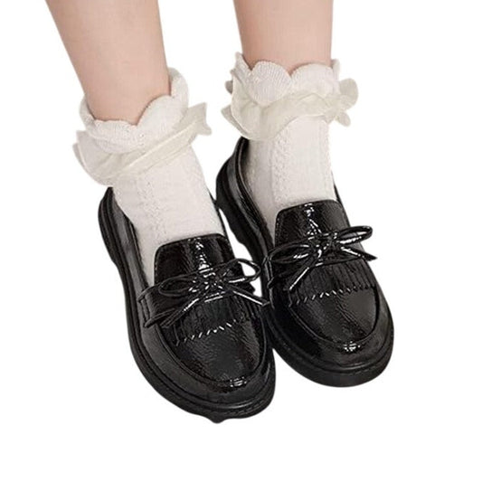 Oamico Toddler Girls Size 10 Black Mary Jane Round Closed Toe Dress Shoes
