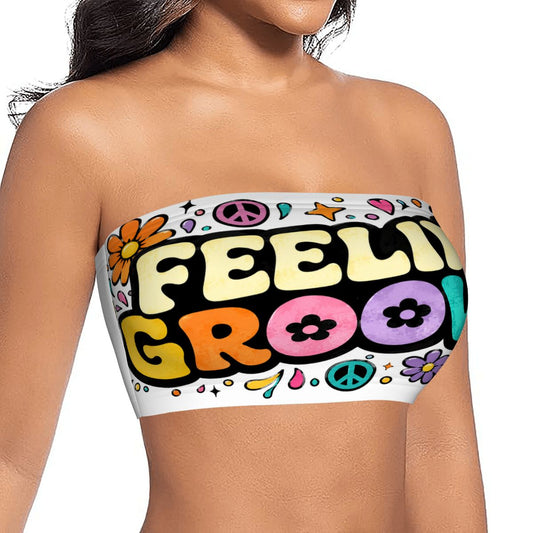 Women's Strapless Tube Top 70's