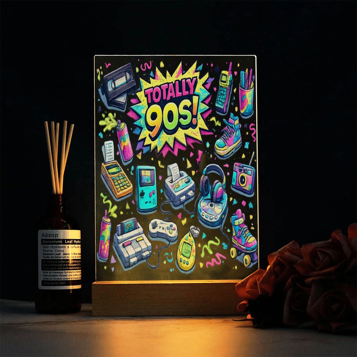 90's, Night Light Acrylic 1