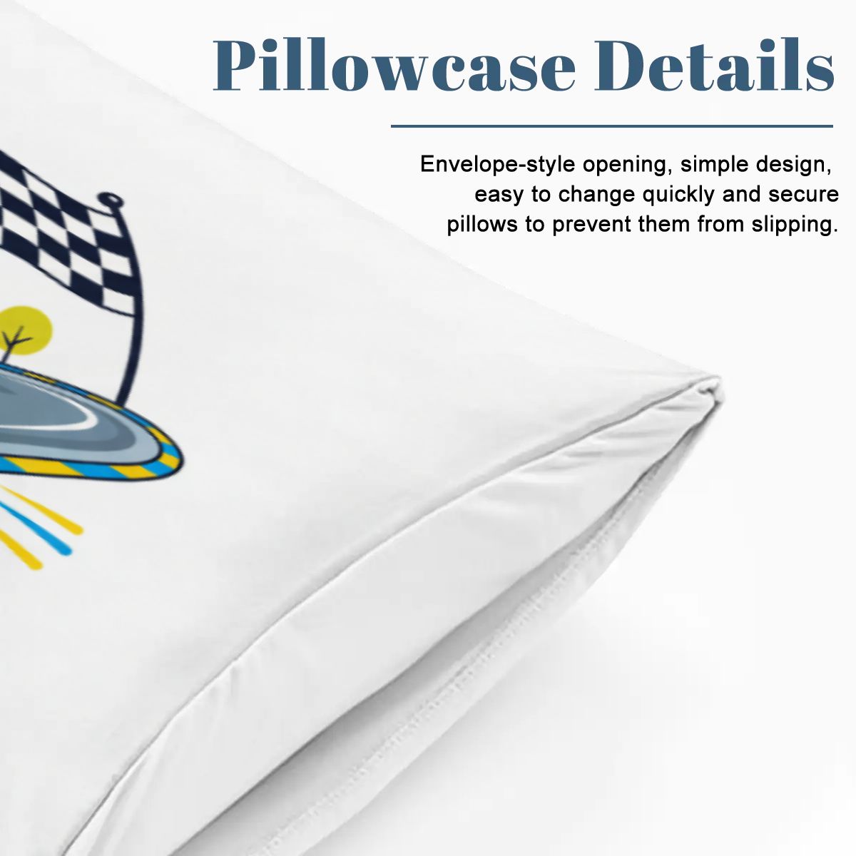 Race Car, Twin Duvet Cover Set 68"x86"