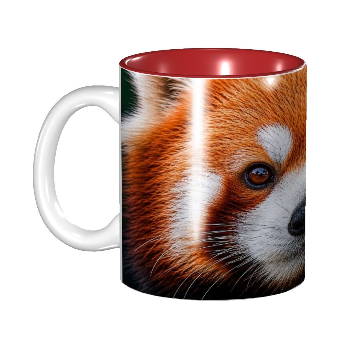 Red Panda, Ceramic Coffee Mugs (11oz)