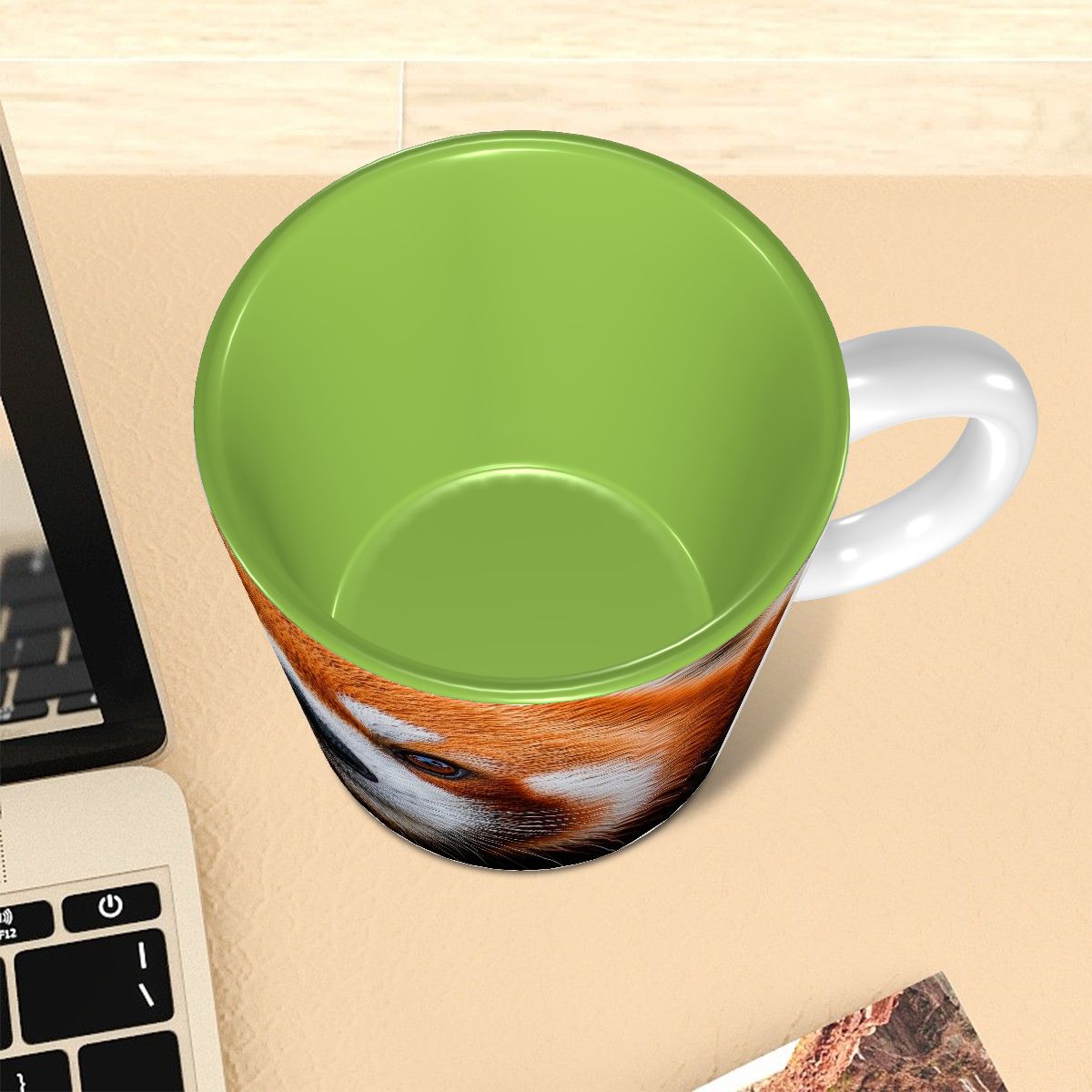 Red Panda, Ceramic Coffee Mugs (11oz)