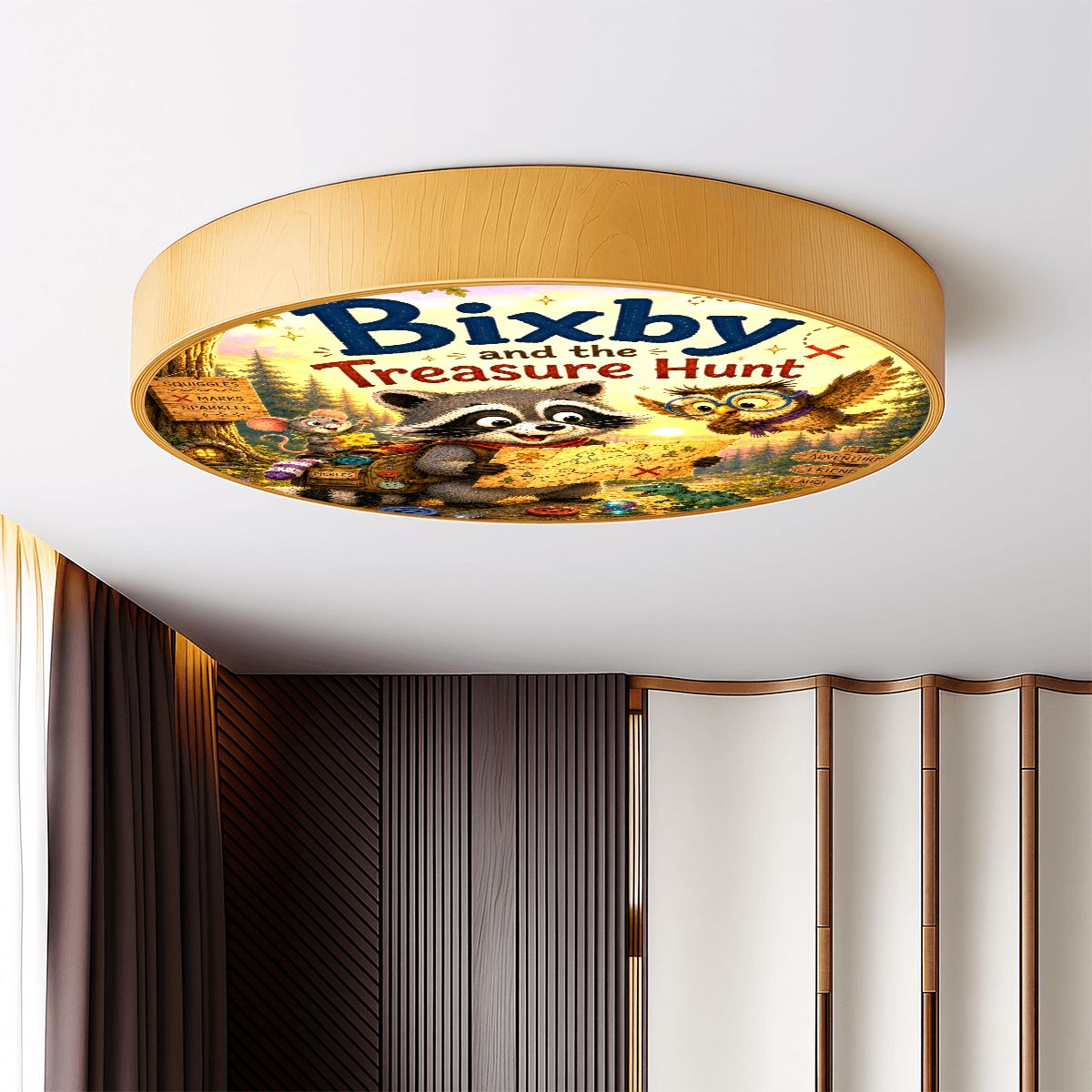 Bixby, Flush Mount Ceiling Light
