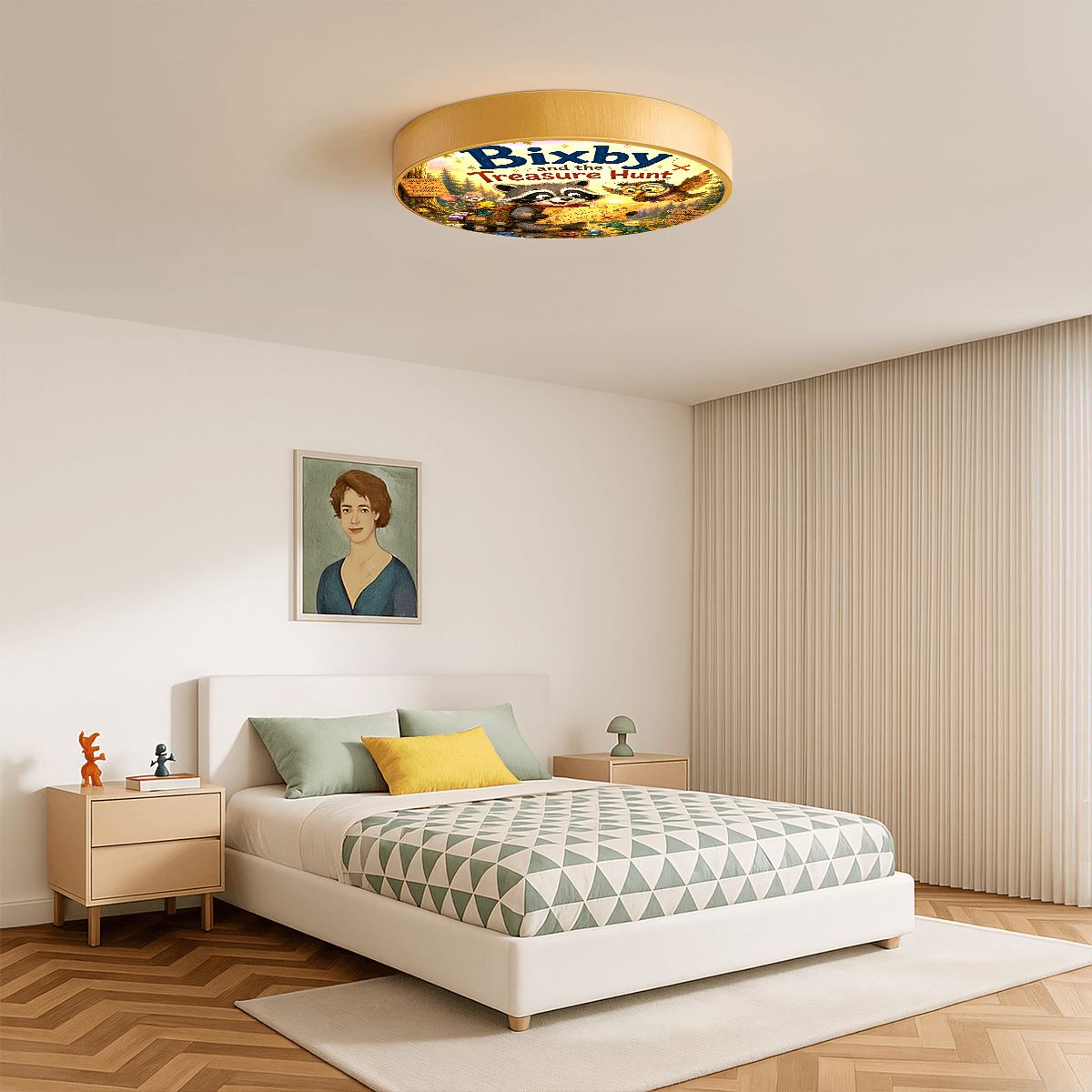 Bixby, Flush Mount Ceiling Light