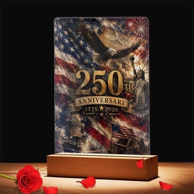 Patriotic, Acrylic Night Light