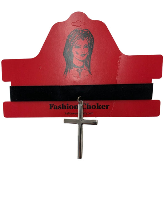 Cross Fashion Choker