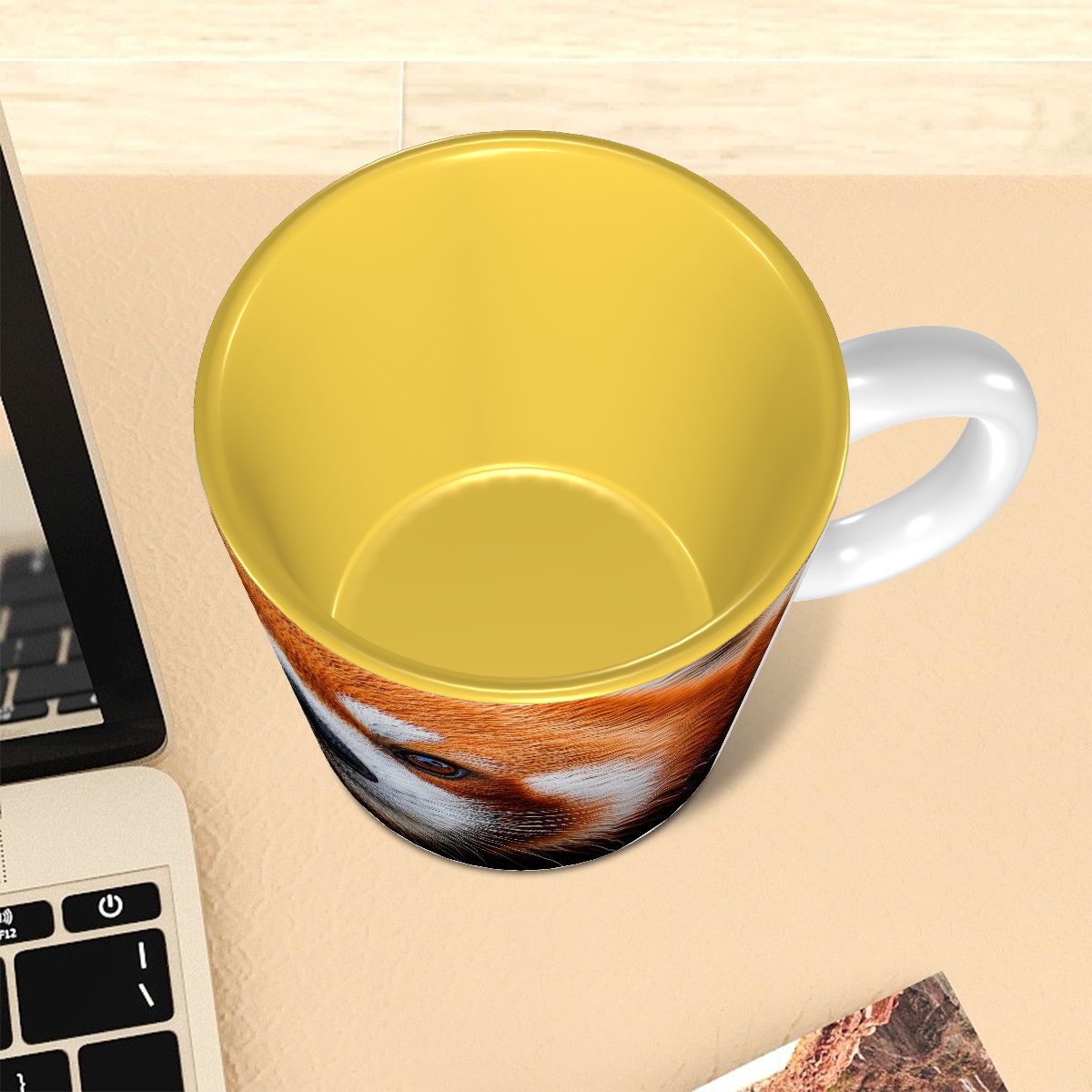 Red Panda, Ceramic Coffee Mugs (11oz)
