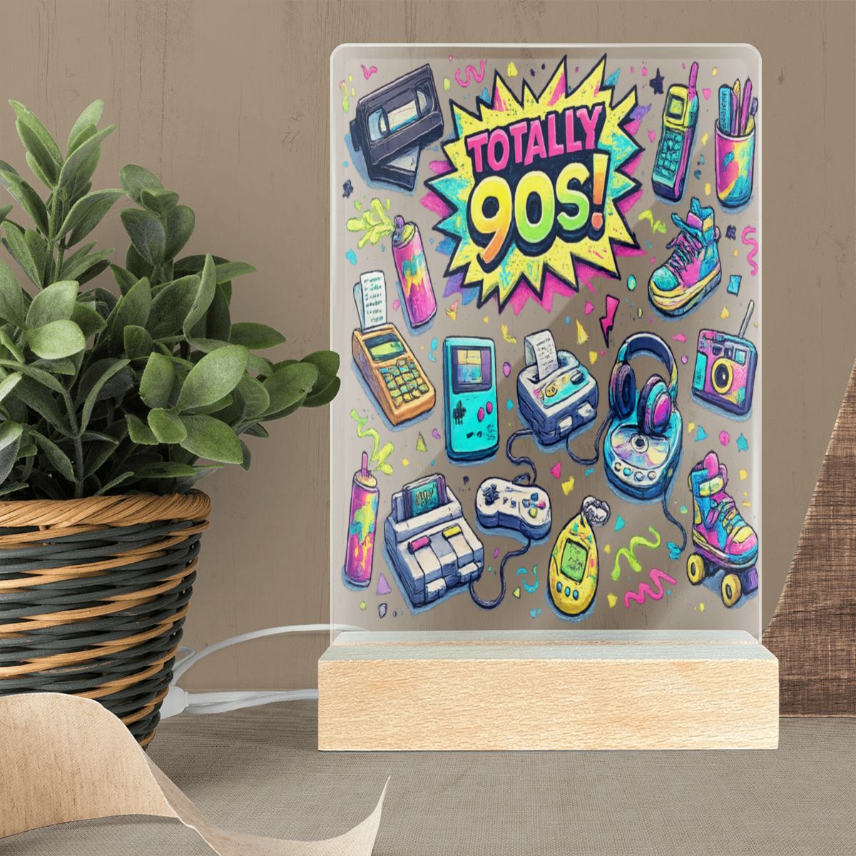90's, Night Light Acrylic 1