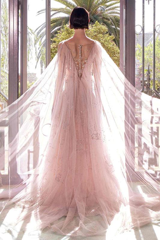 Andrea & Leo A1459 Dress Sun Moon And The Stars Embroidery Gown