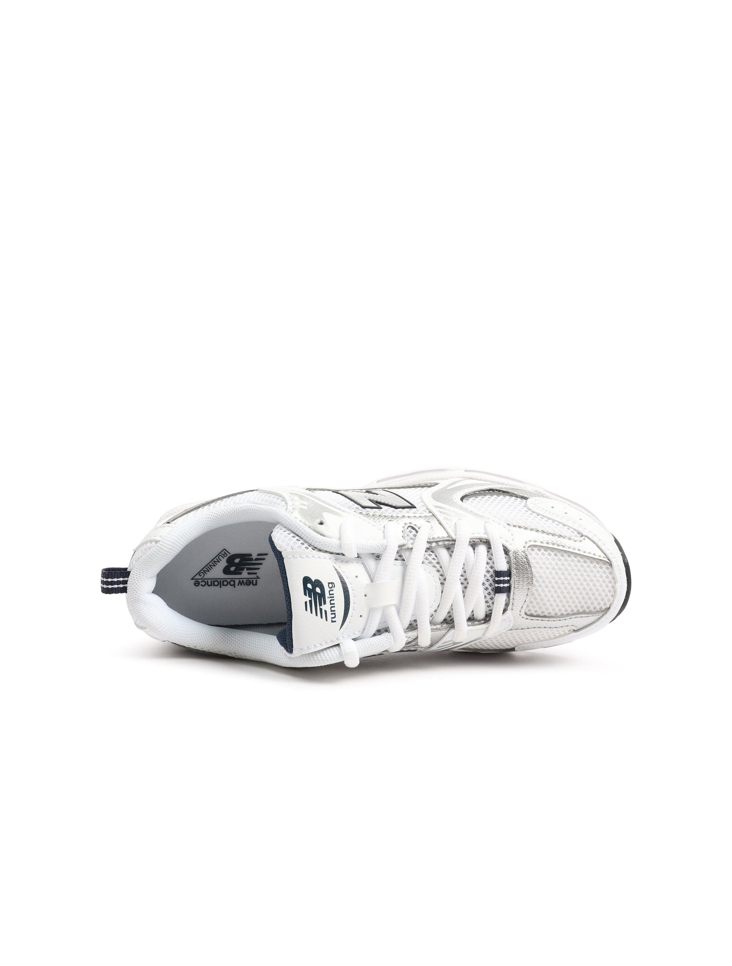 New Balance Big Kids 530 Running Shoes - White/Indigo