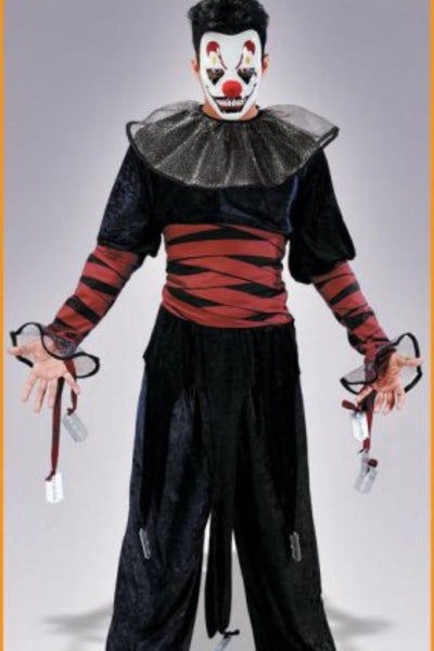 Insane Asylum Smiley The Clown Costume