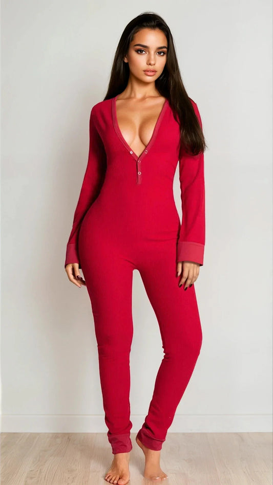 Sexy Open Back Long Johns
