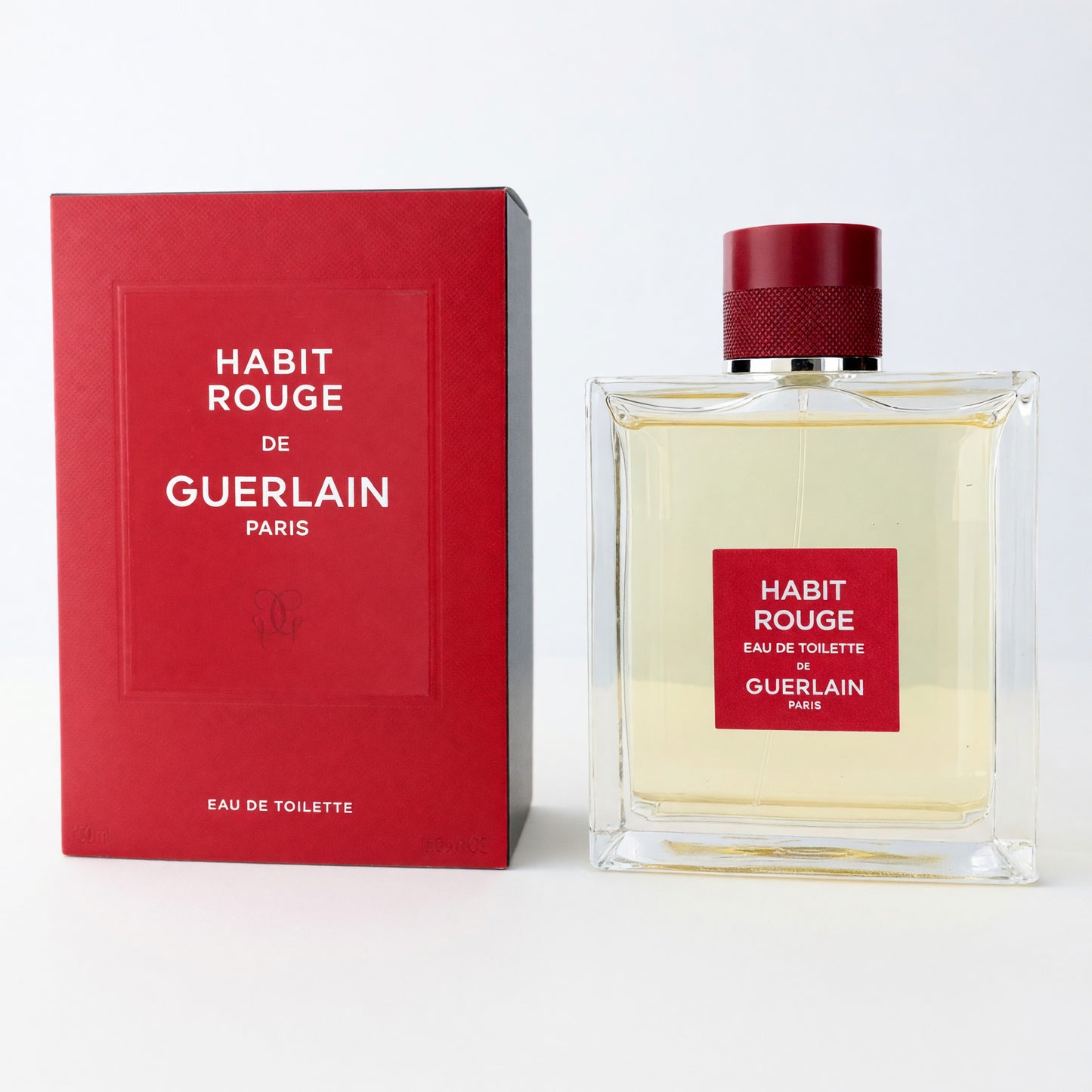 Habit Rouge by Guerlain, 5 oz EDT Spray for Men 