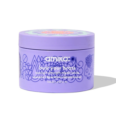 Amika Bust Your Brass Toning + Strength Repair Mask 8 Oz