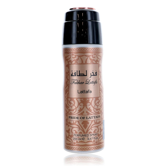 Fakhar by Lattafa, 6.7 oz Perfumed Deodorant Spray for Women  