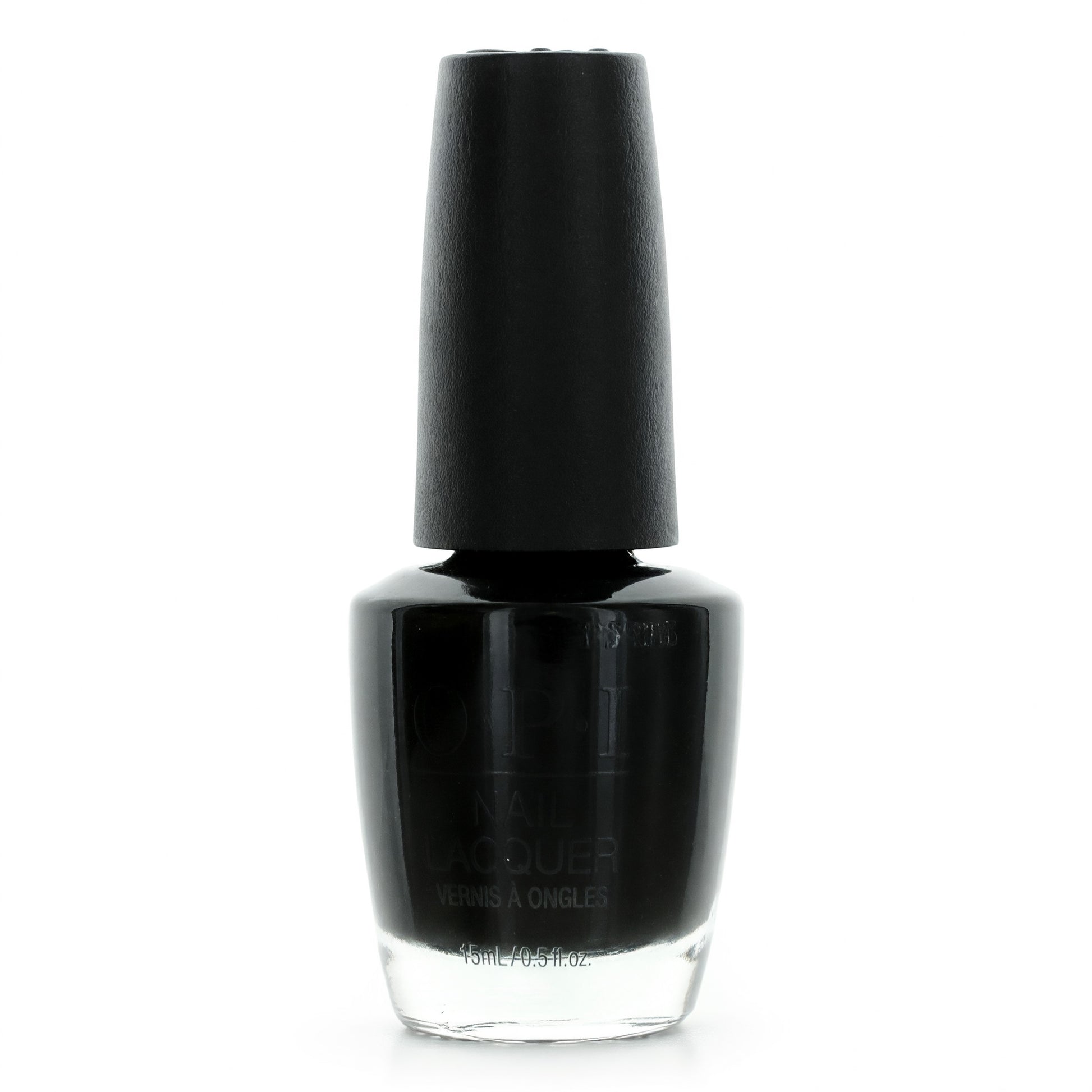 OPI Nail Lacquer by OPI, .5 oz Nail Color- Black Onyx