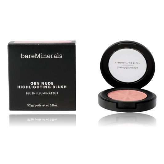 Bare Minerals Gen Nude Highlighting Blush, .11oz Highlighting Blush - Rose Glow
