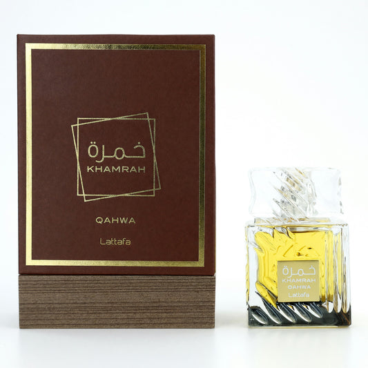 Khamrah Qahwa by Lattafa, 3.4 oz EDP Spray for Unisex