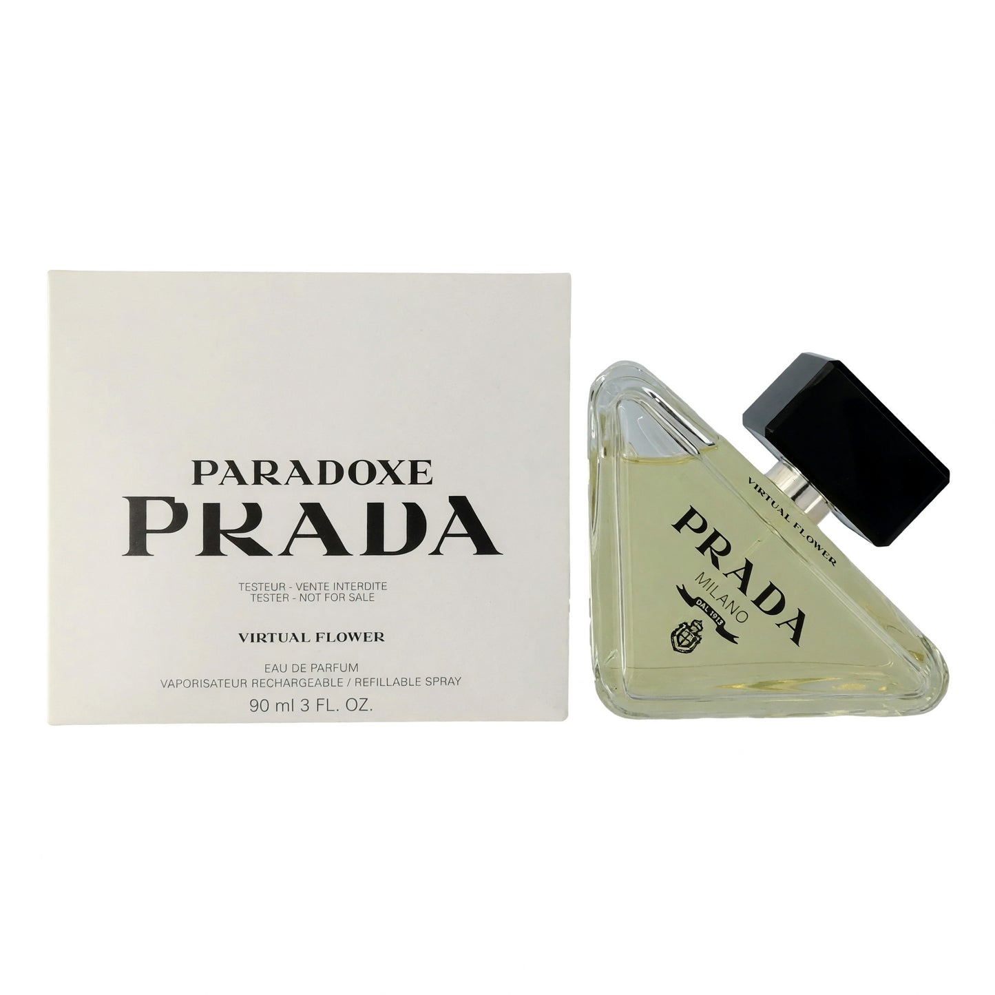 Prada Paradoxe Virtual Flower by Parada, 3oz EDP Spray women TESTER