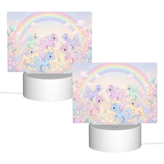 Unicorn Acrylic Night Light