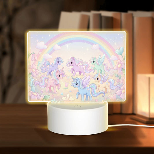 Unicorn Acrylic Night Light