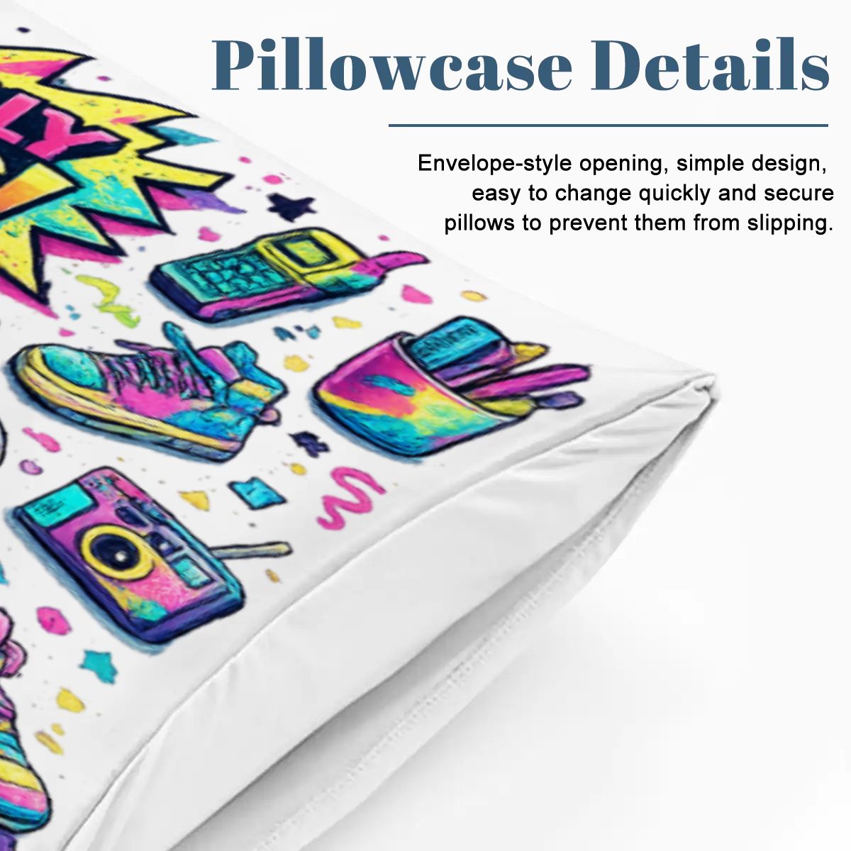 90's, Queen Duvet Cover Set