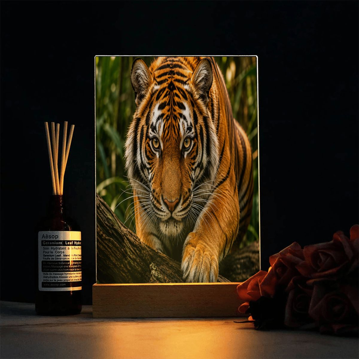 Tiger, Acrylic Night Light