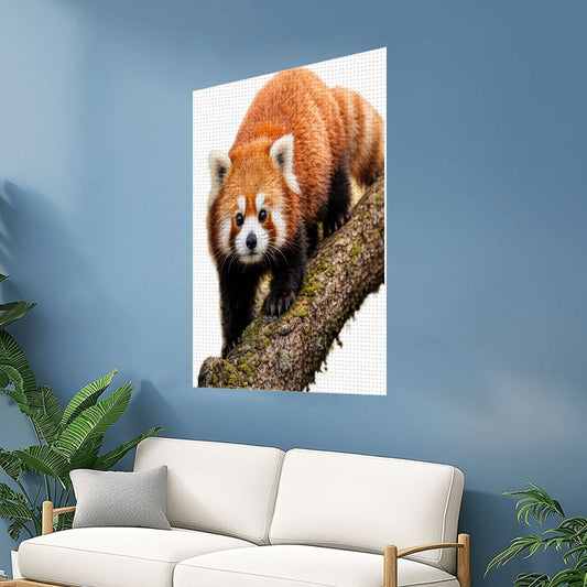 Red Panda DIY Diamond Painting with Frame