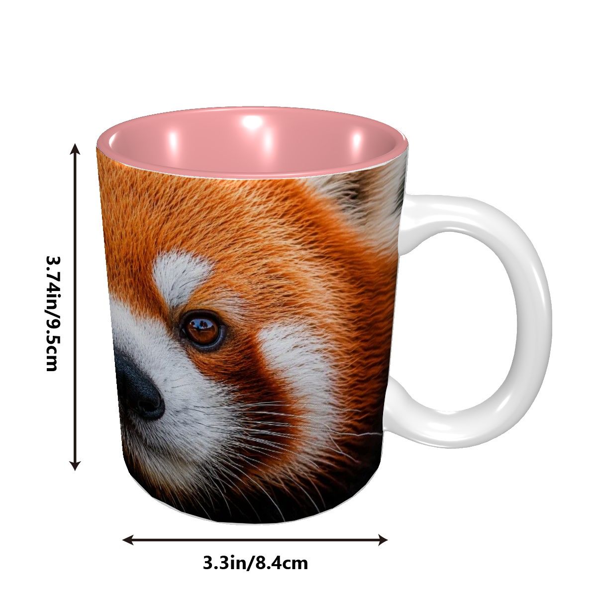 Red Panda, Ceramic Coffee Mugs (11oz)