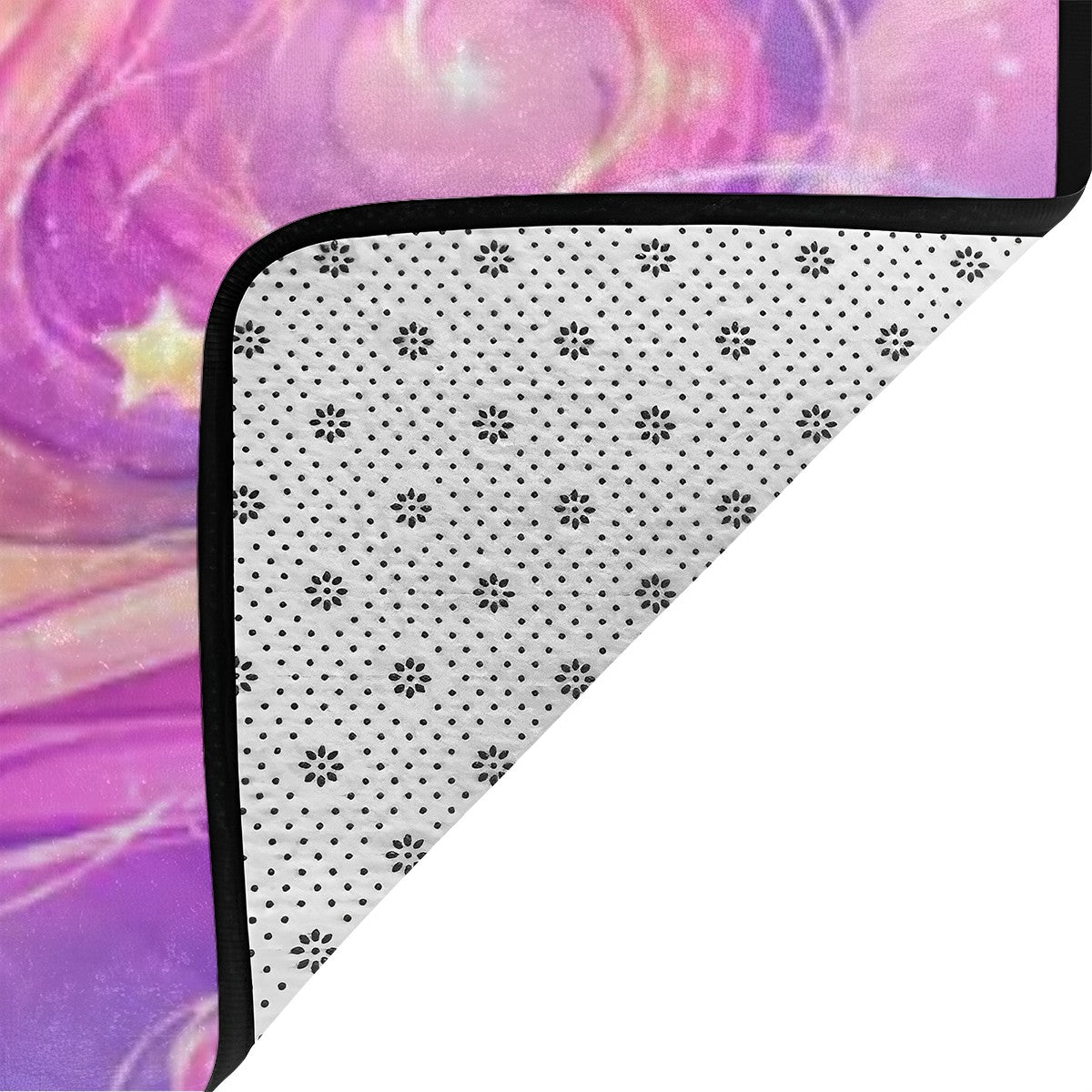 Unicorn, Large Flannel Non Slip Area Rug (4:3)